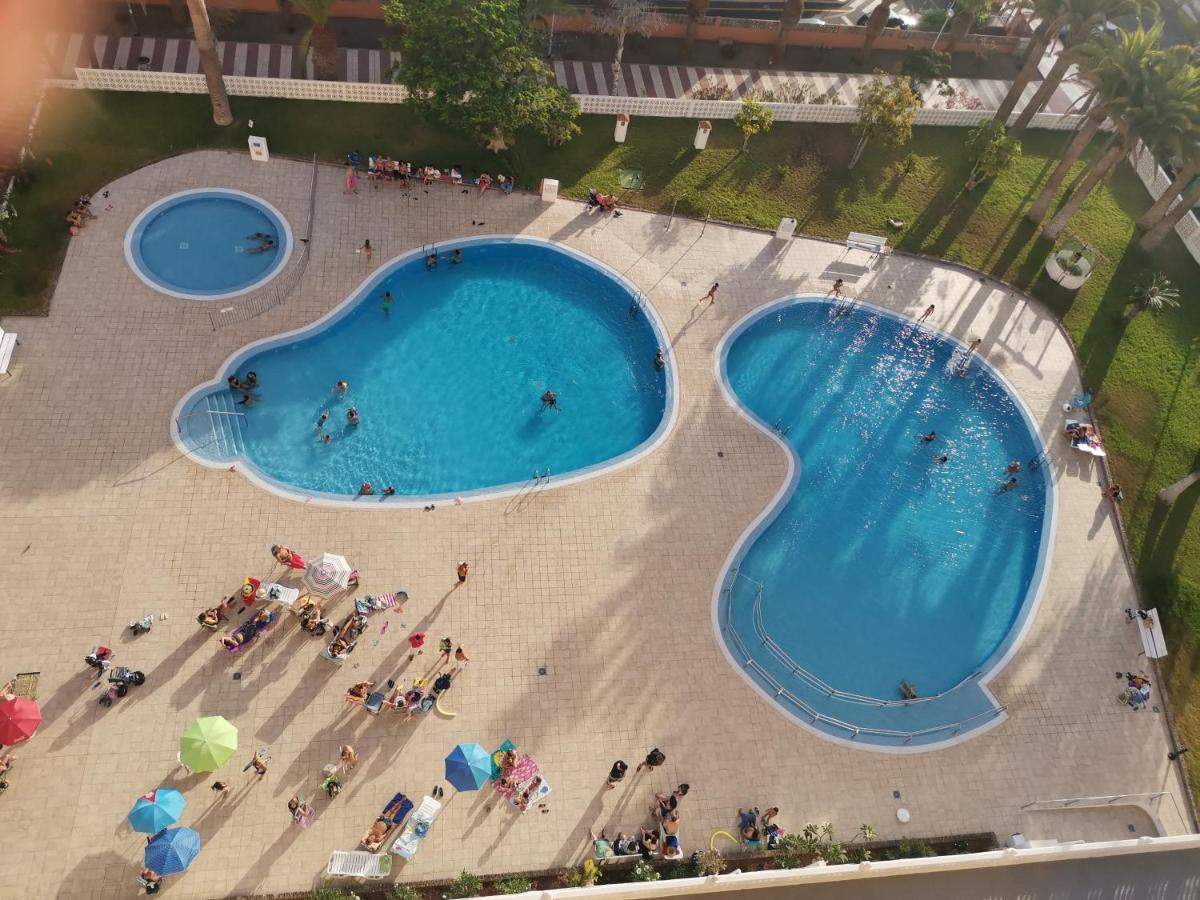 La Serenata Los Cristianos Achacay Vue Panoramique Ocean Appartement Kültér fotó
