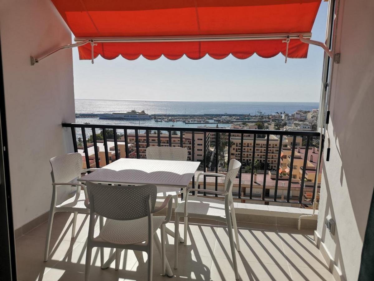 La Serenata Los Cristianos Achacay Vue Panoramique Ocean Appartement Kültér fotó